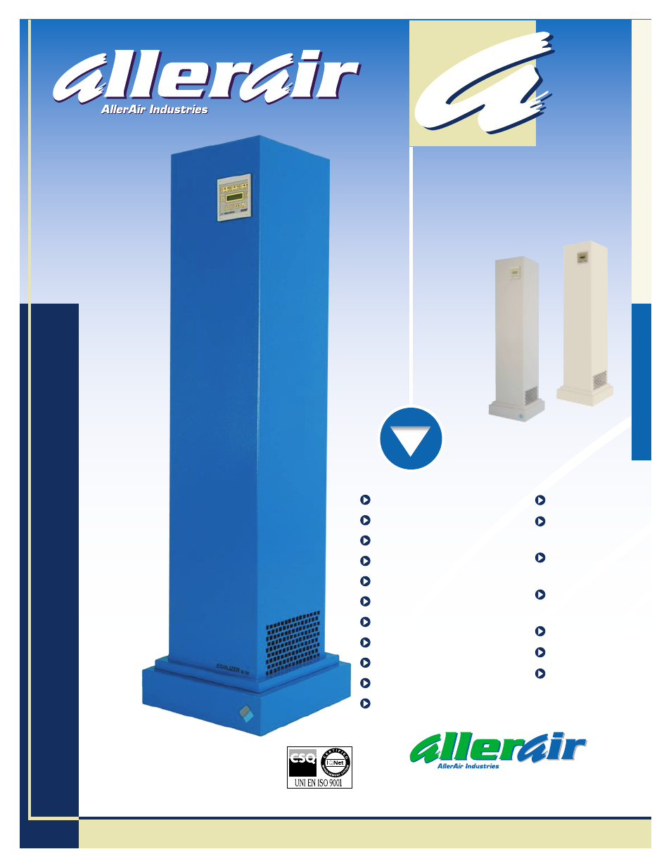 AllerAir CleanBreeze 700/1000 User Manual | 2 pages