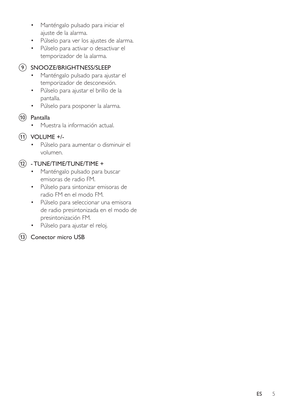 Philips altavoz base inalámbrico User Manual | Page 7 / 26