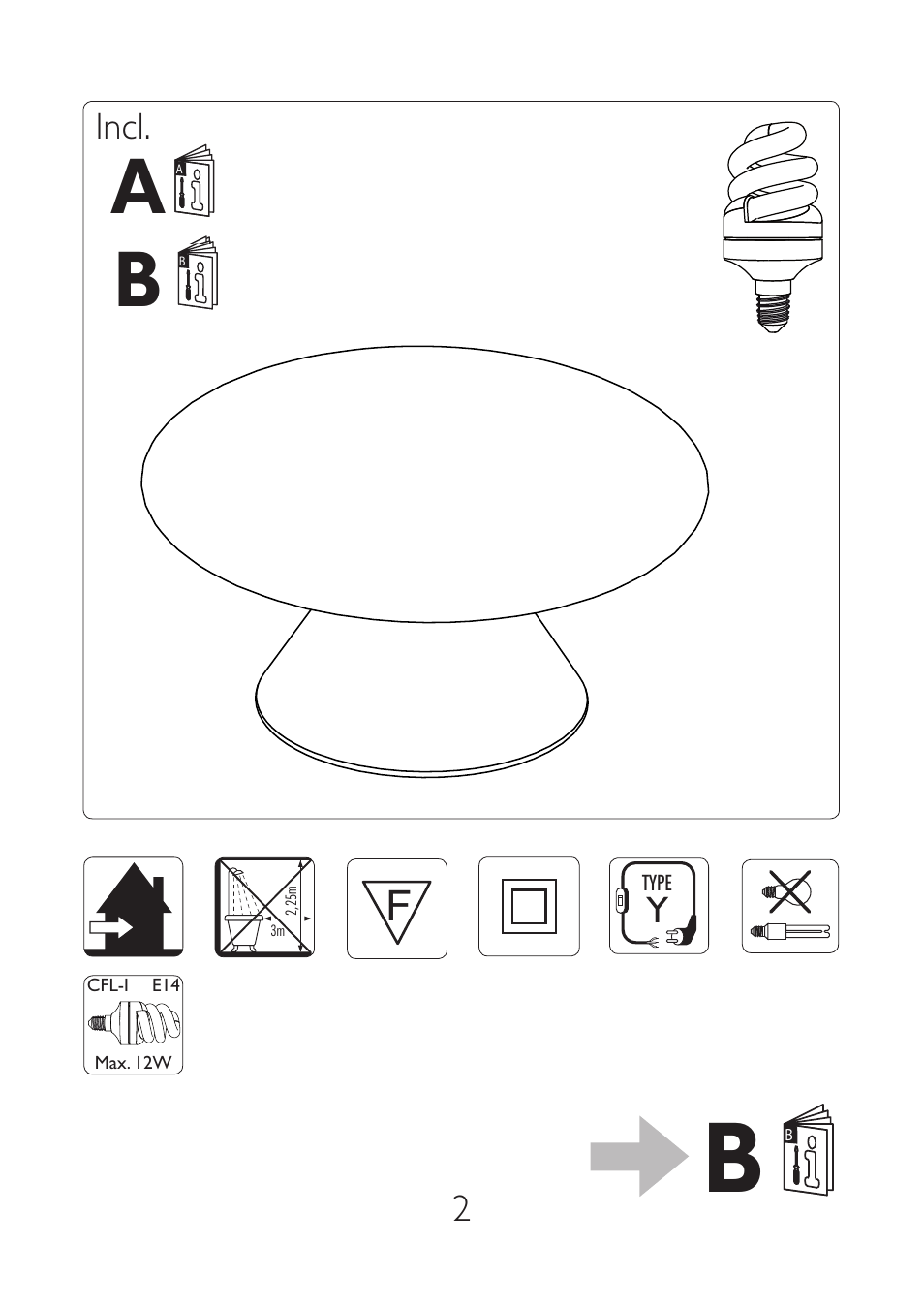 Philips Ecomoods Lámpara de mesa User Manual | Page 2 / 4