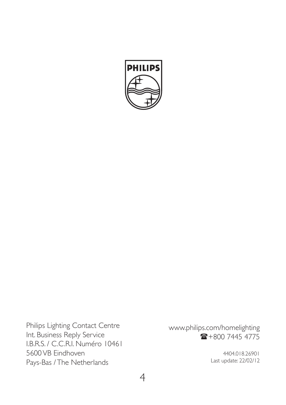 Philips Ecomoods Lámpara de mesa User Manual | Page 4 / 4