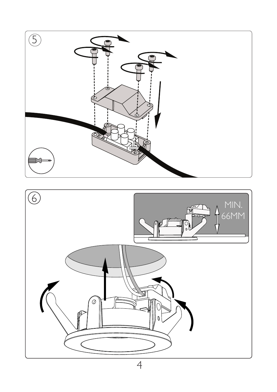 Philips SMARTSPOT Foco empotrable User Manual | Page 4 / 8