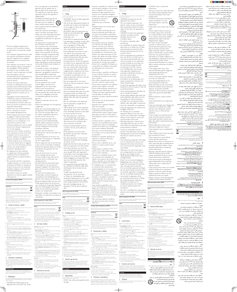 Philips Rizador User Manual | Page 2 / 2