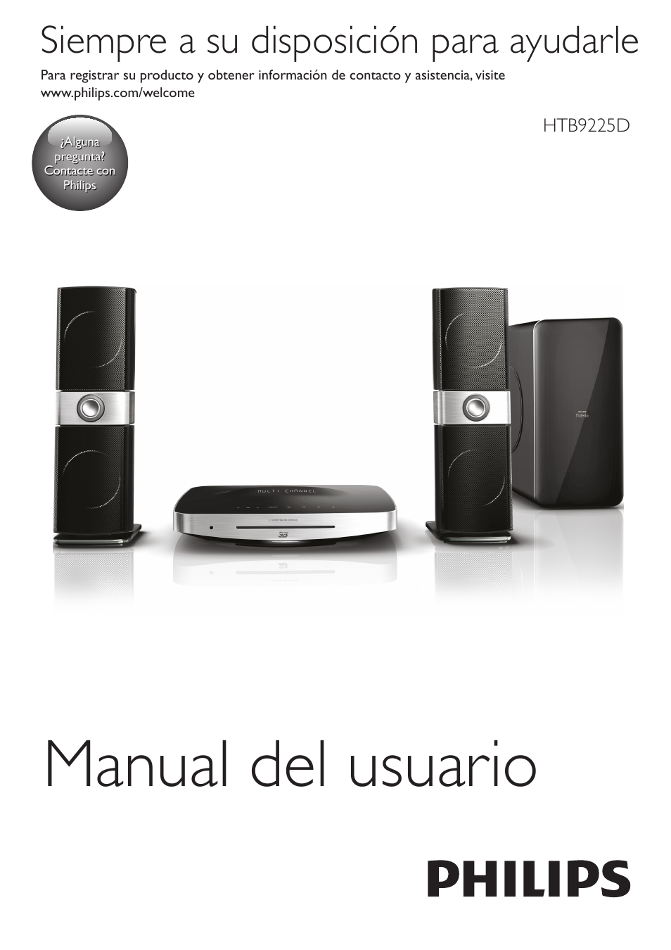 Philips Fidelio SoundHub Sistemas de cine en casa 2.1 User Manual | 54 pages