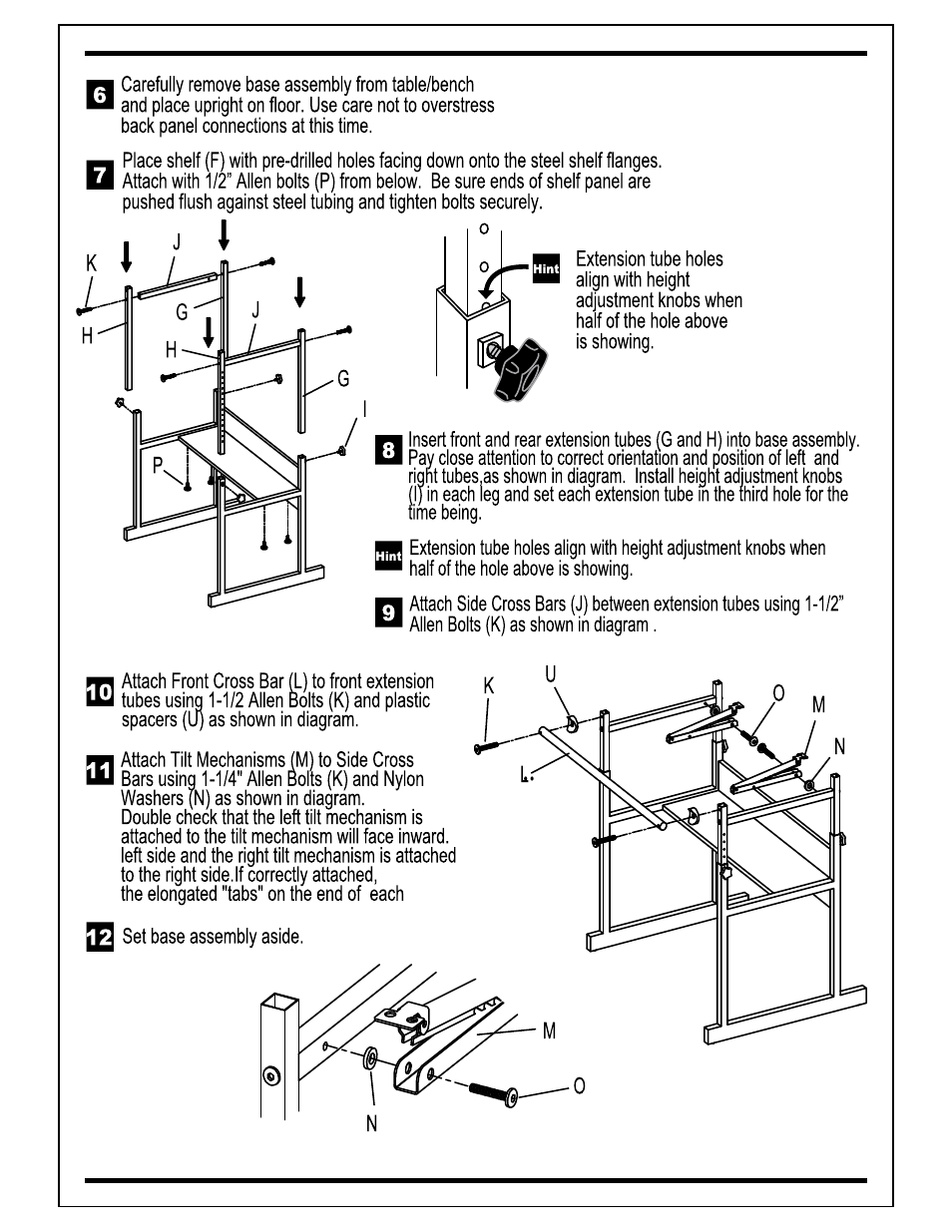 Alvin MiniMaster II Drawing Table User Manual | Page 2 / 4