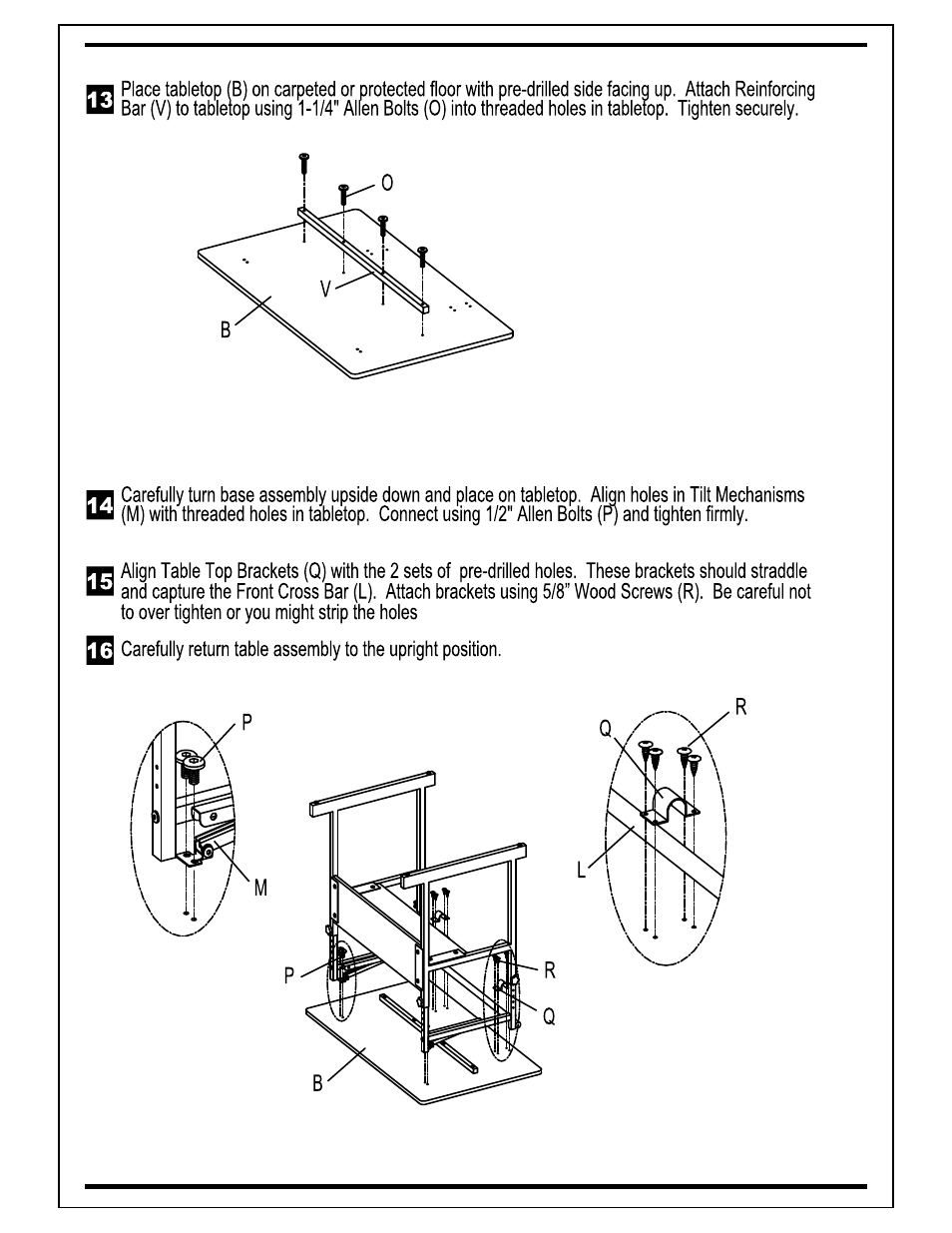 Alvin MiniMaster II Drawing Table User Manual | Page 3 / 4