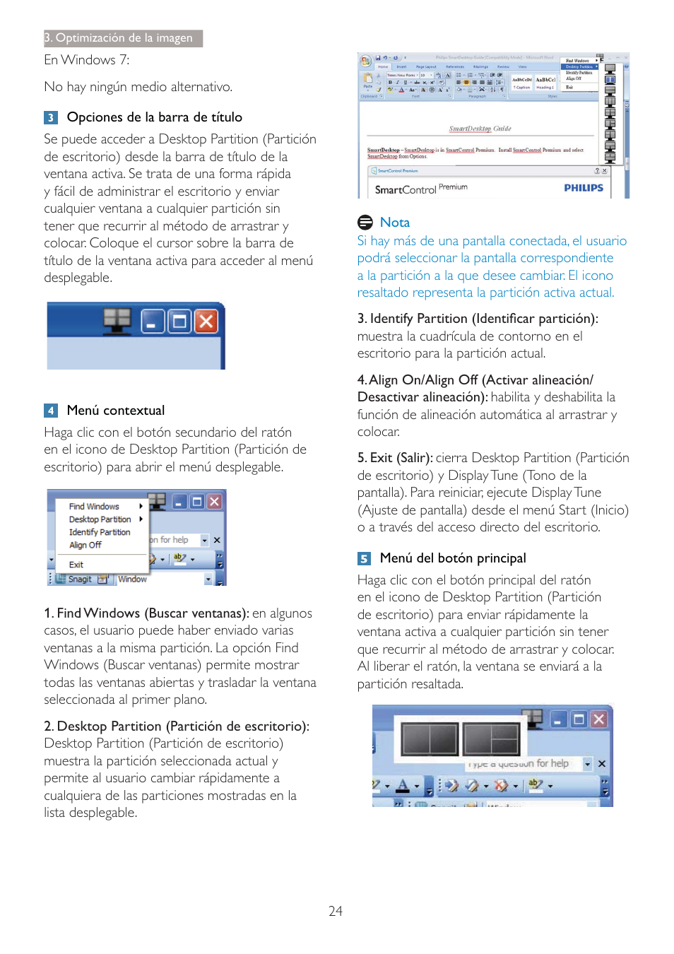 Philips Brilliance Monitor 4K Ultra HD con retroiluminación LED User Manual | Page 26 / 54