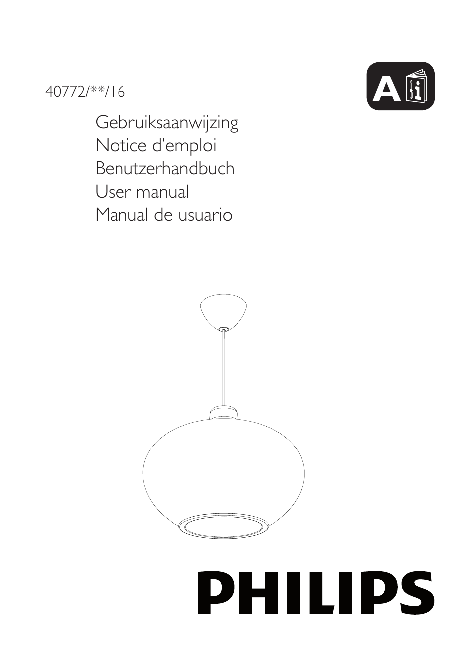 Philips Ecomoods Colgante User Manual | 4 pages