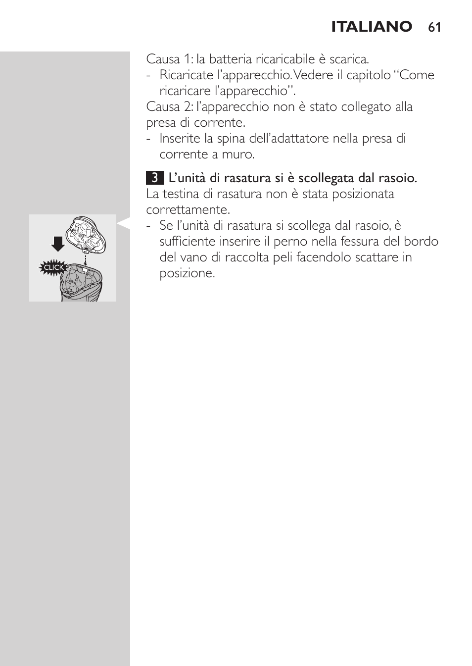 Philips Afeitadora eléctrica User Manual | Page 59 / 96