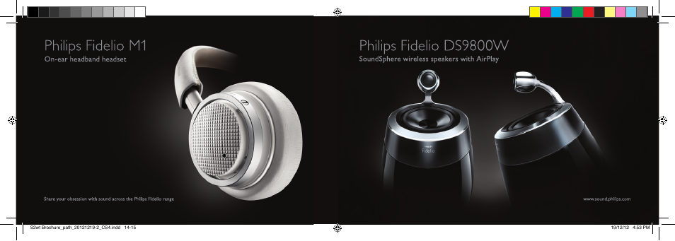 Philips fidelio m1 | Philips S2WT-00 User Manual | Page 8 / 12