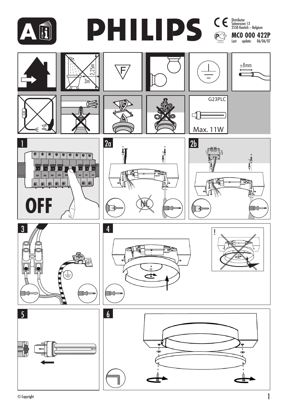 Philips Ecomoods Plafón User Manual | 33 pages