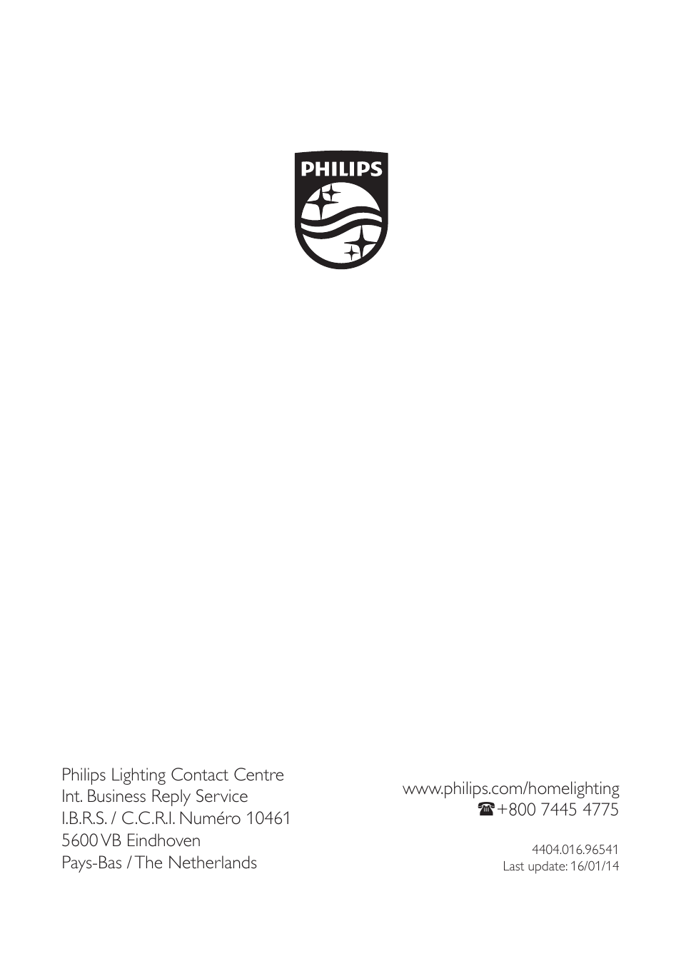 Philips myLiving Colgante User Manual | Page 4 / 4