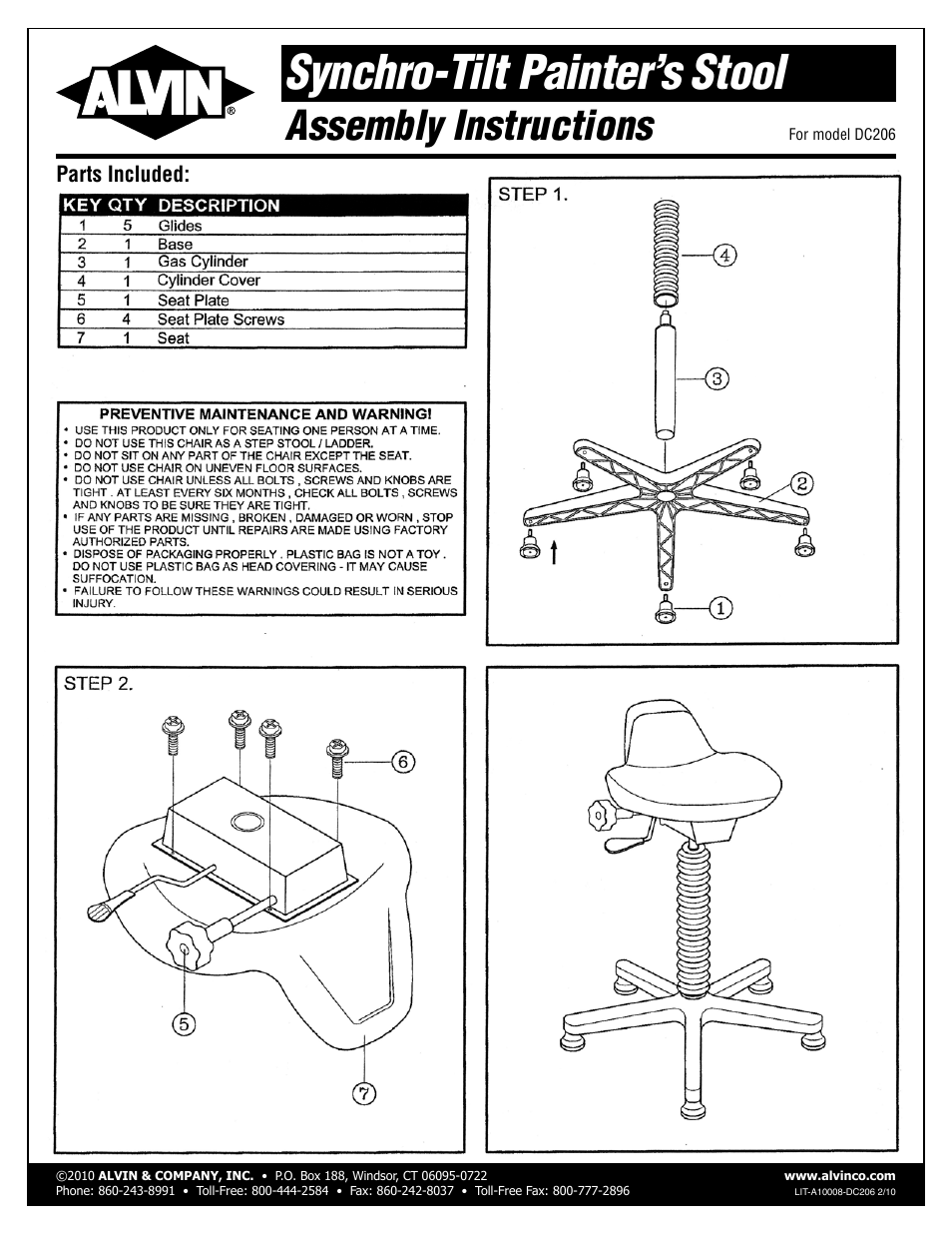 Alvin DC2006 User Manual | 1 page