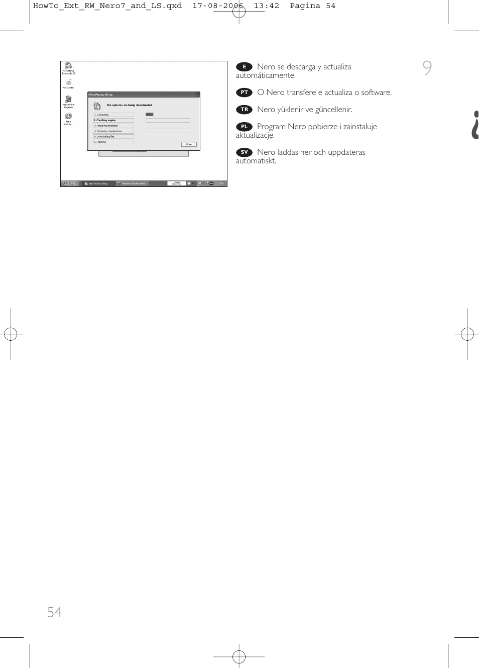 Philips How to for External ReWriters using Nero 7 and LightScribe User Manual | Page 54 / 84