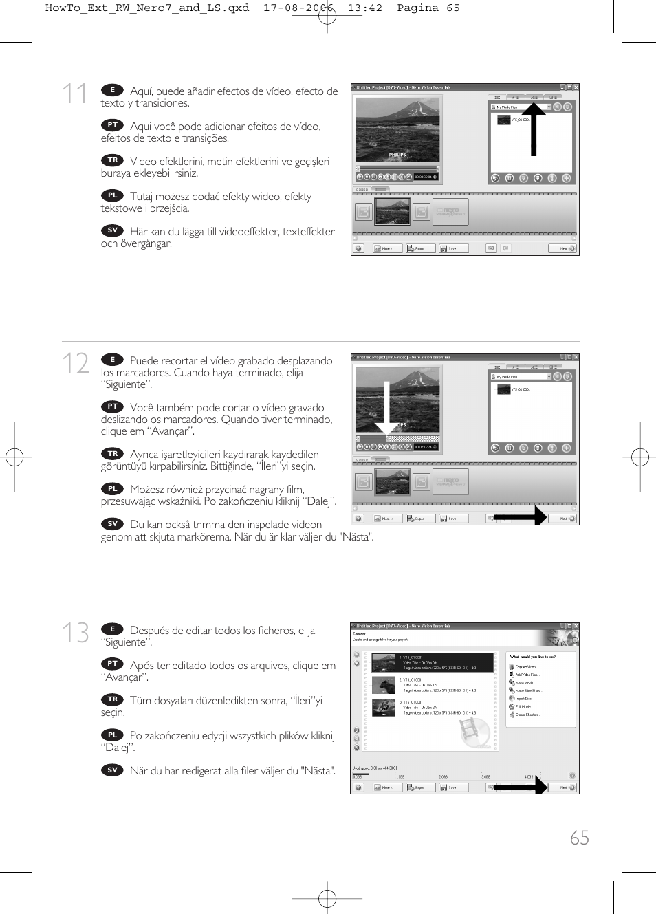 Philips How to for External ReWriters using Nero 7 and LightScribe User Manual | Page 65 / 84