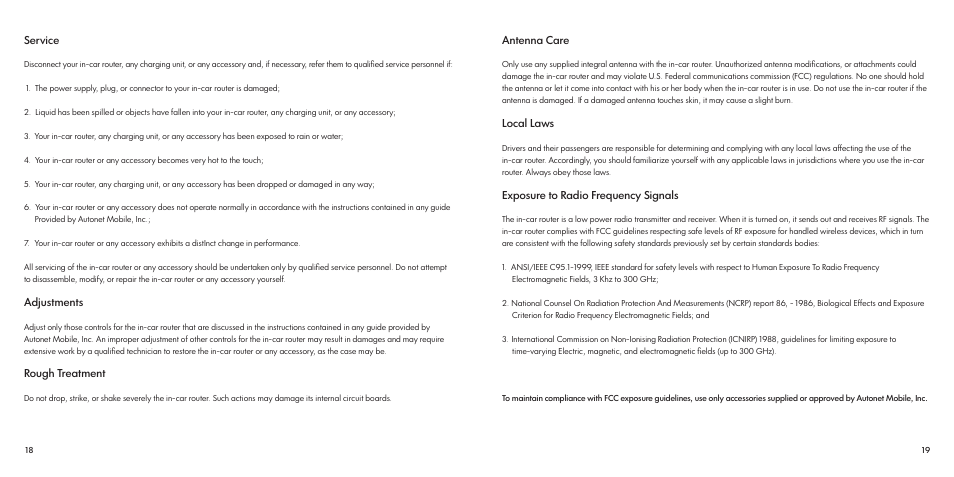 Autonet mobile Carfi User Manual | Page 10 / 15