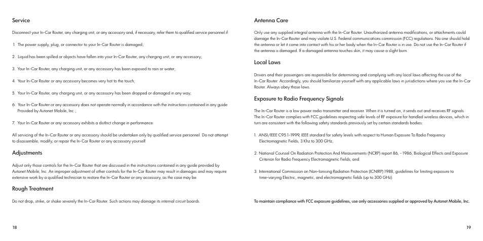 Autonet In-Car 186-1100-001 User Manual | Page 11 / 16