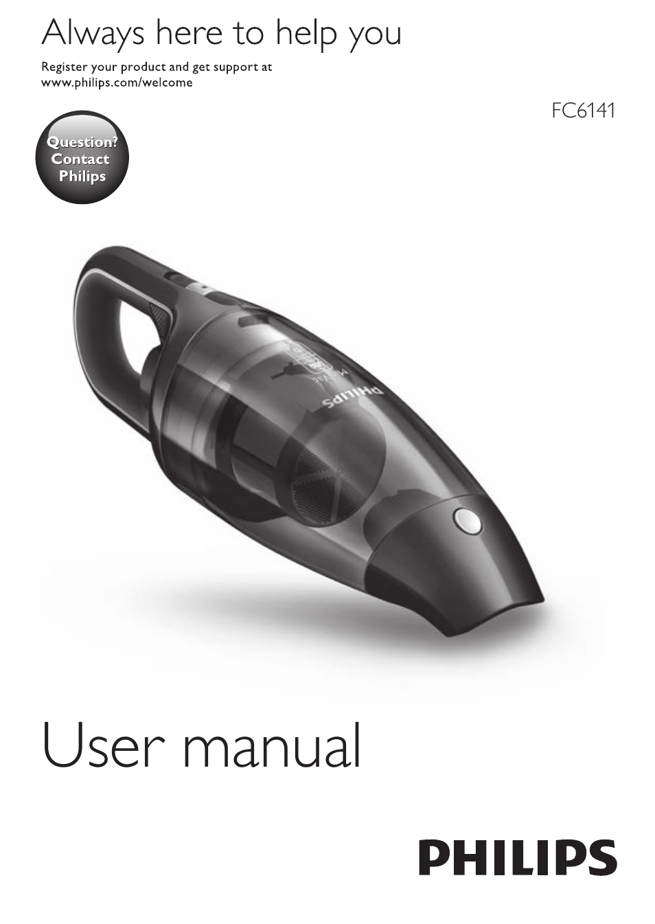 Philips MiniVac Aspirador de mano User Manual | 132 pages