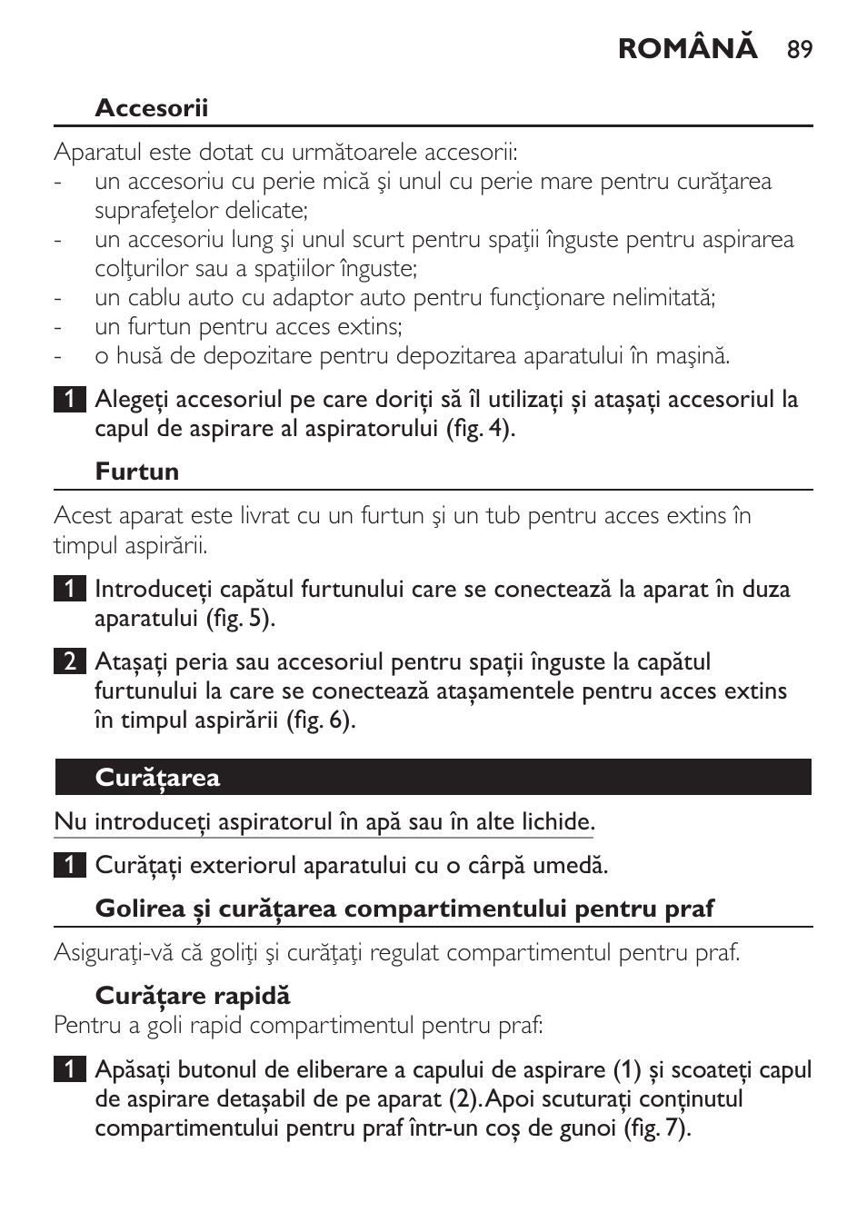 Philips MiniVac Aspirador de mano User Manual | Page 89 / 132