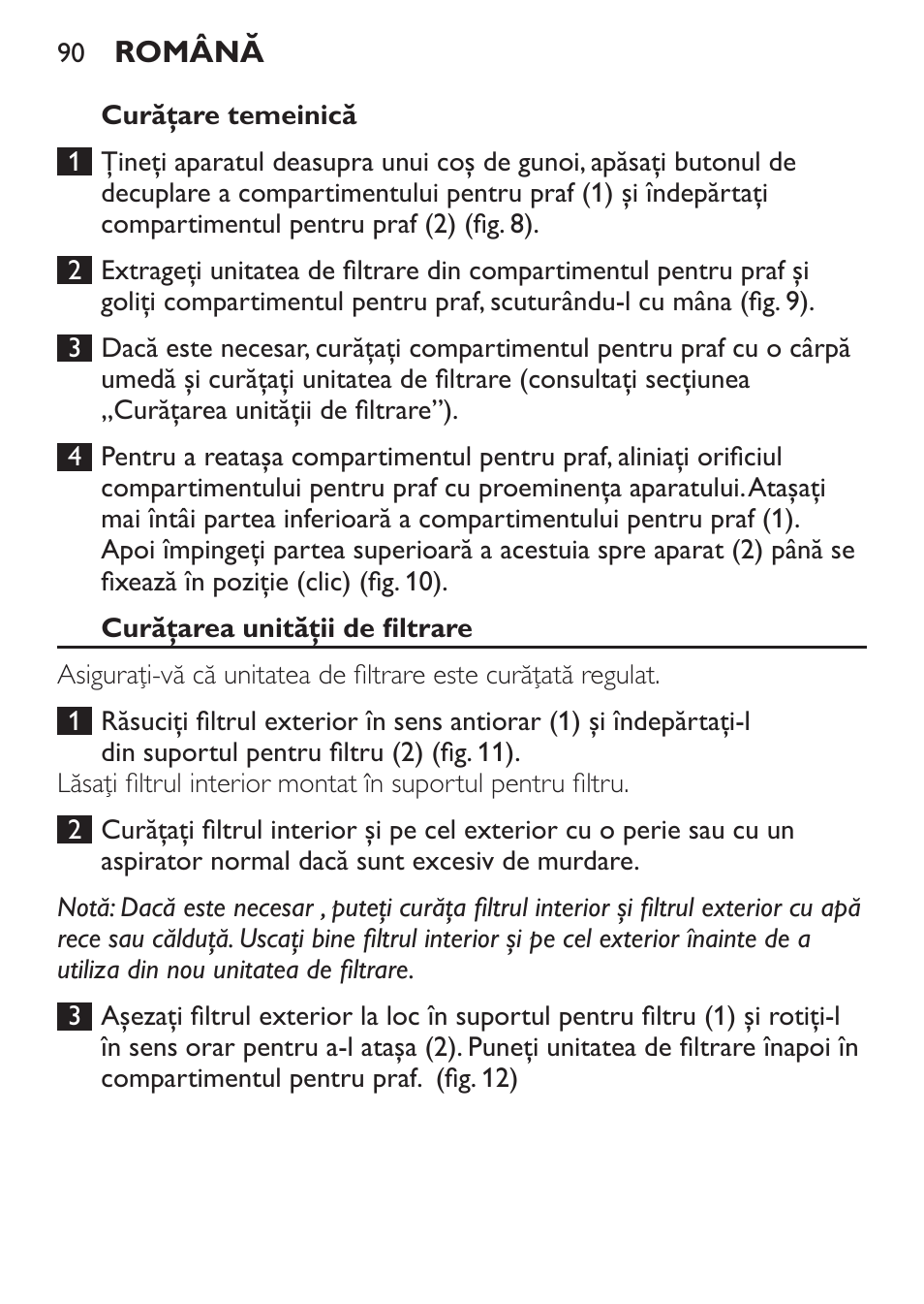 Philips MiniVac Aspirador de mano User Manual | Page 90 / 132