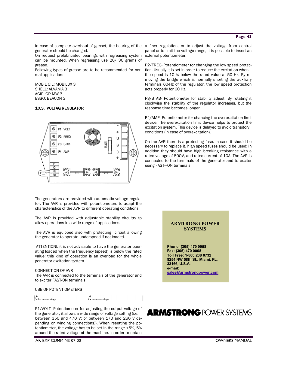 Armstrong World Industries A50CU User Manual | Page 43 / 43