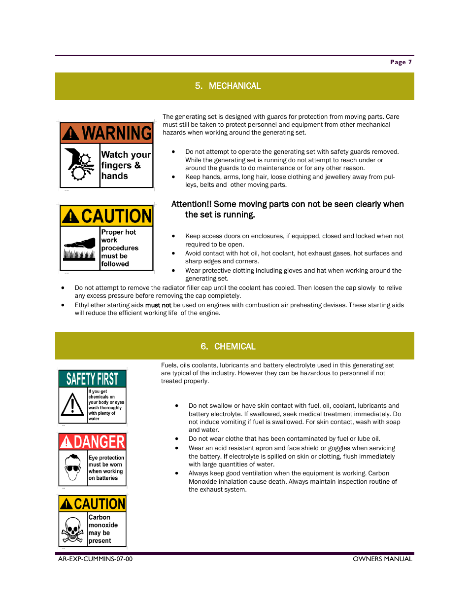 Armstrong World Industries A50CU User Manual | Page 7 / 43