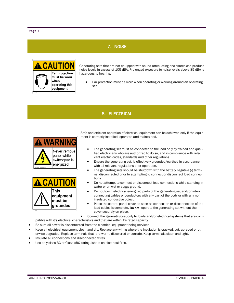 Armstrong World Industries A50CU User Manual | Page 8 / 43