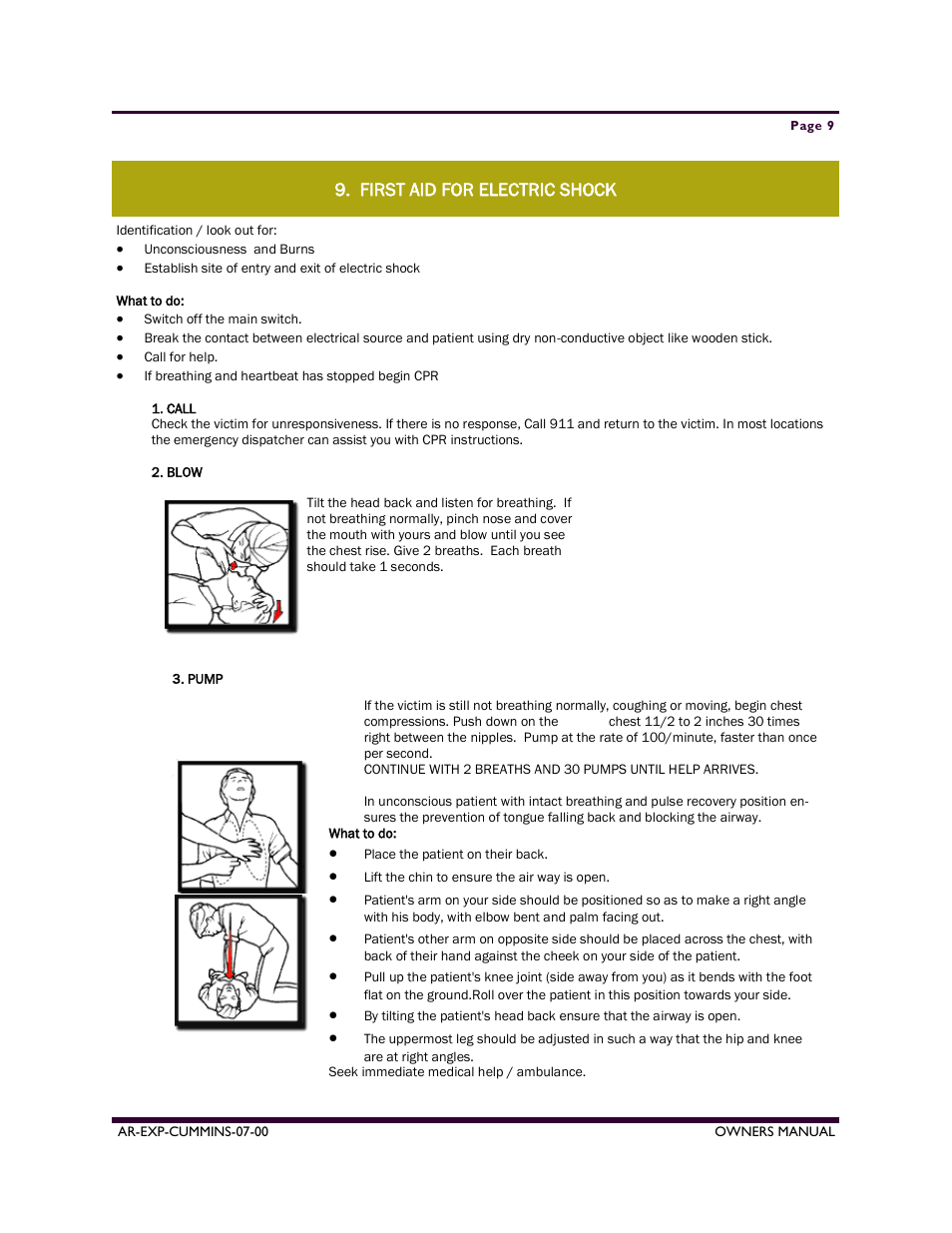 Armstrong World Industries A50CU User Manual | Page 9 / 43