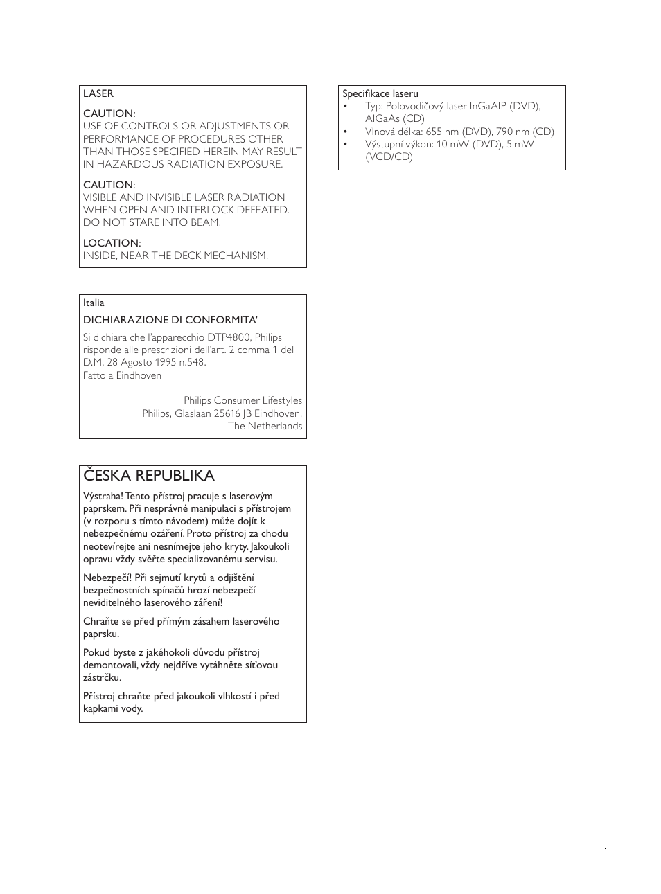 Ć(6.$5(38 | Philips Receptor digital User Manual | Page 2 / 35