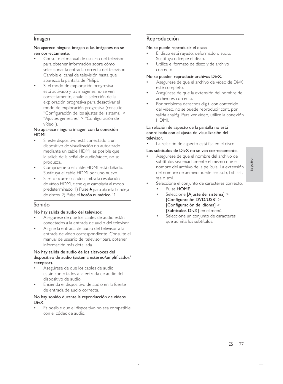 5hsurgxfflyq, Pdjhq, 6rqlgr | Philips Receptor digital User Manual | Page 21 / 35