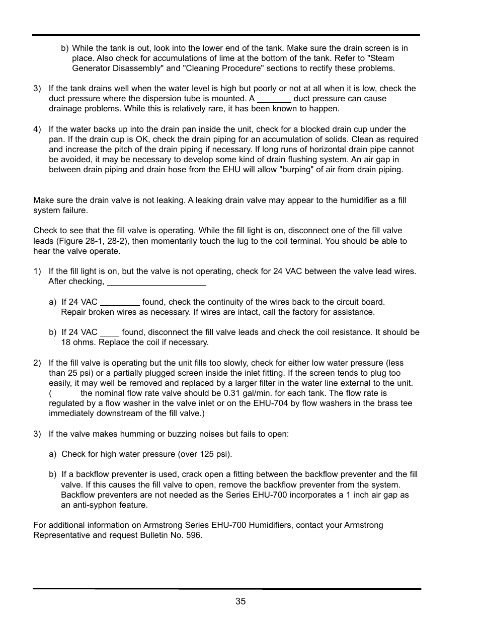 Armstrong World Industries EHU-703 User Manual | Page 35 / 40