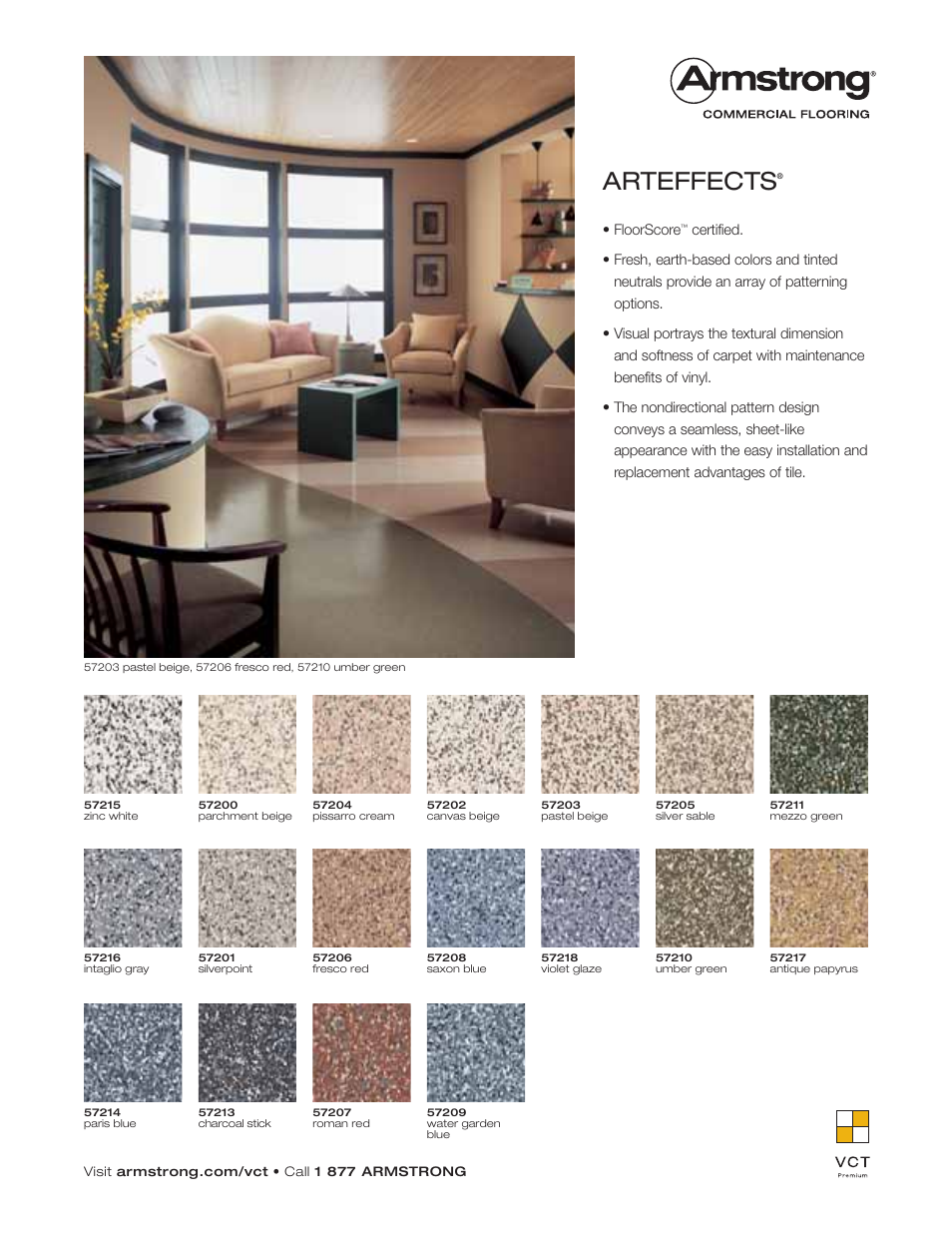 Armstrong World Industries 57203 User Manual | 2 pages