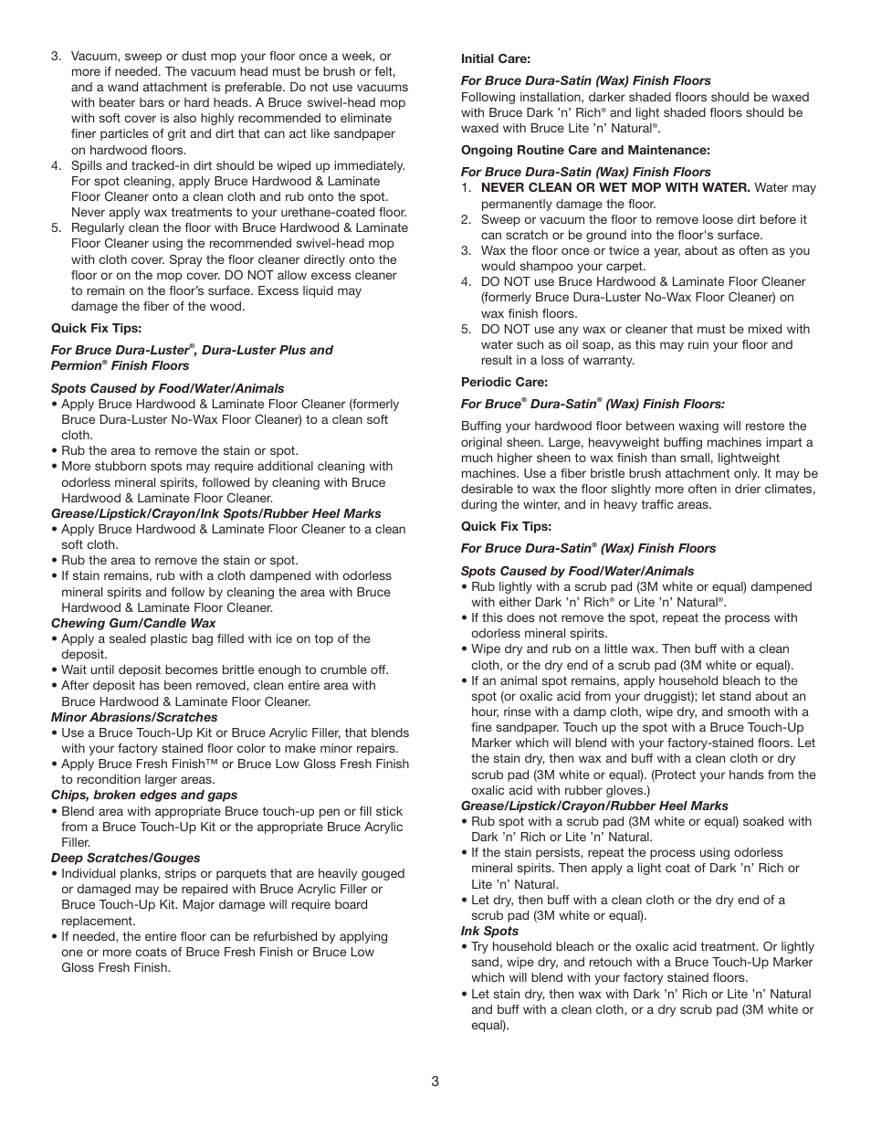 Armstrong World Industries Floor Care User Manual | Page 3 / 7