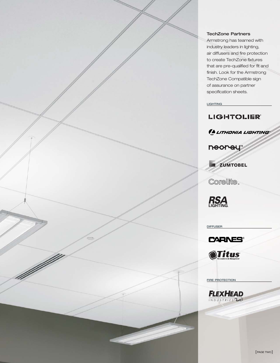 Armstrong World Industries Ceiling Systems TechZone User Manual | Page 3 / 20