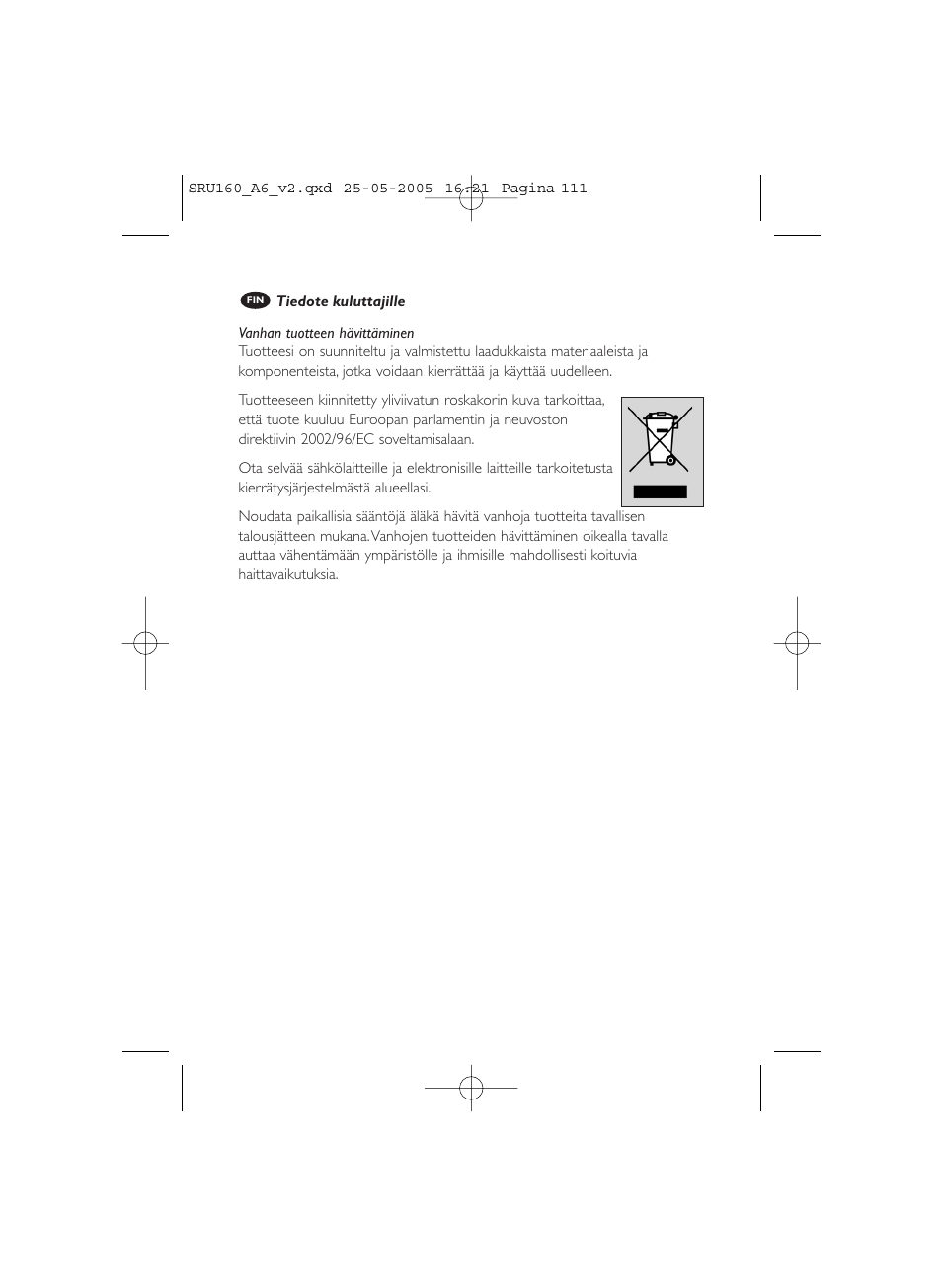 Philips Mando a distancia universal User Manual | Page 111 / 112