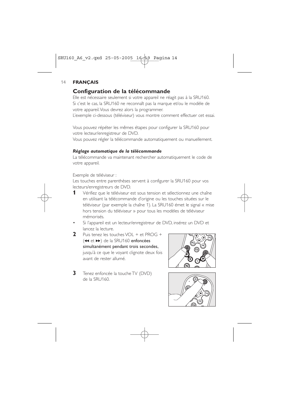 Philips Mando a distancia universal User Manual | Page 14 / 112