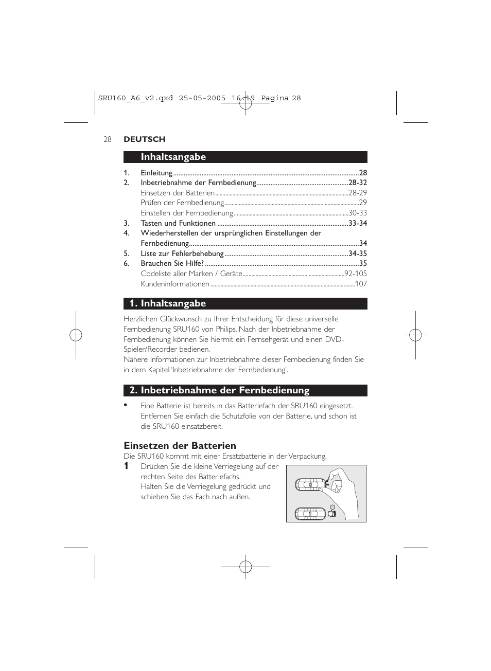 Philips Mando a distancia universal User Manual | Page 28 / 112