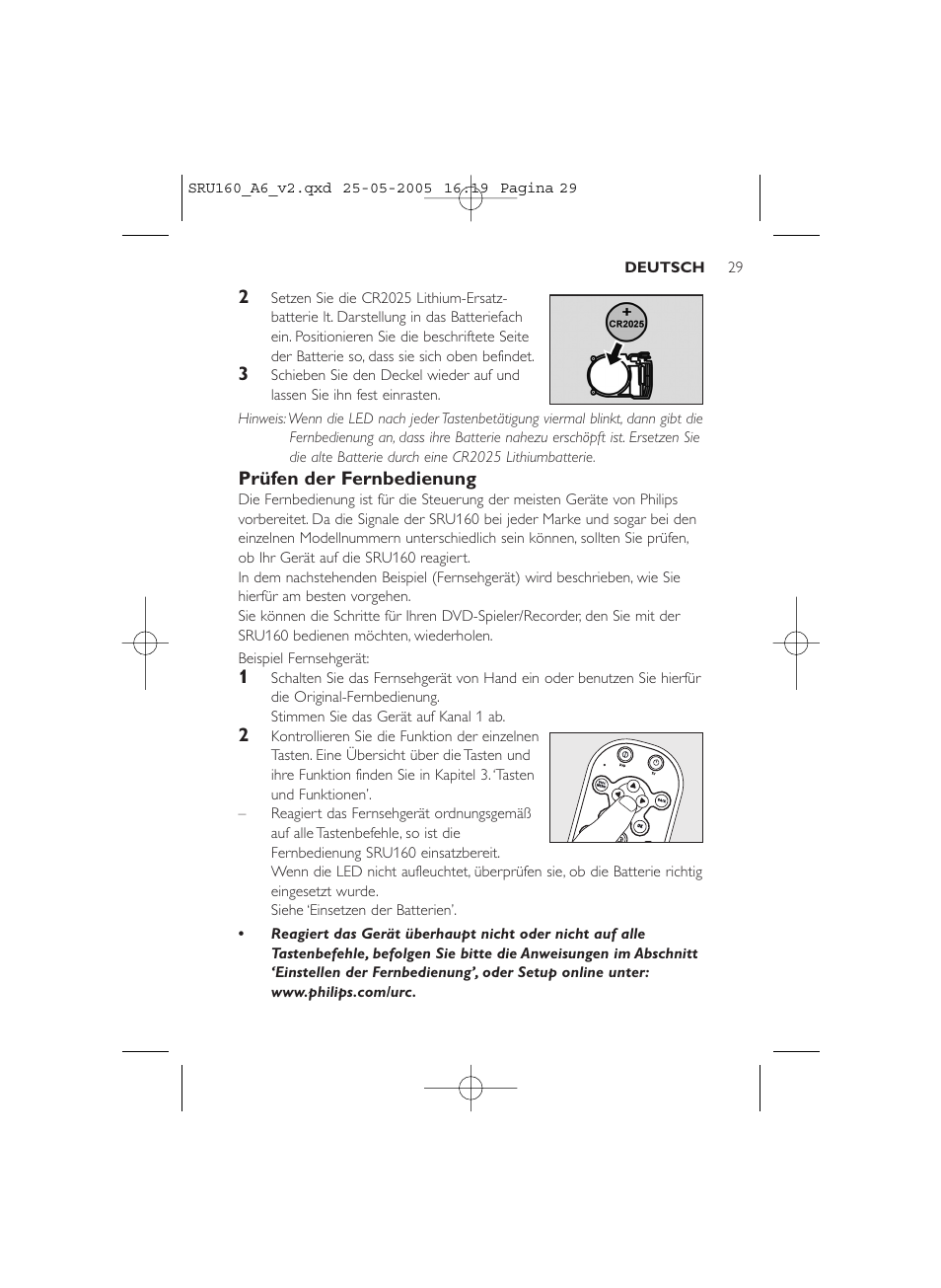 Philips Mando a distancia universal User Manual | Page 29 / 112