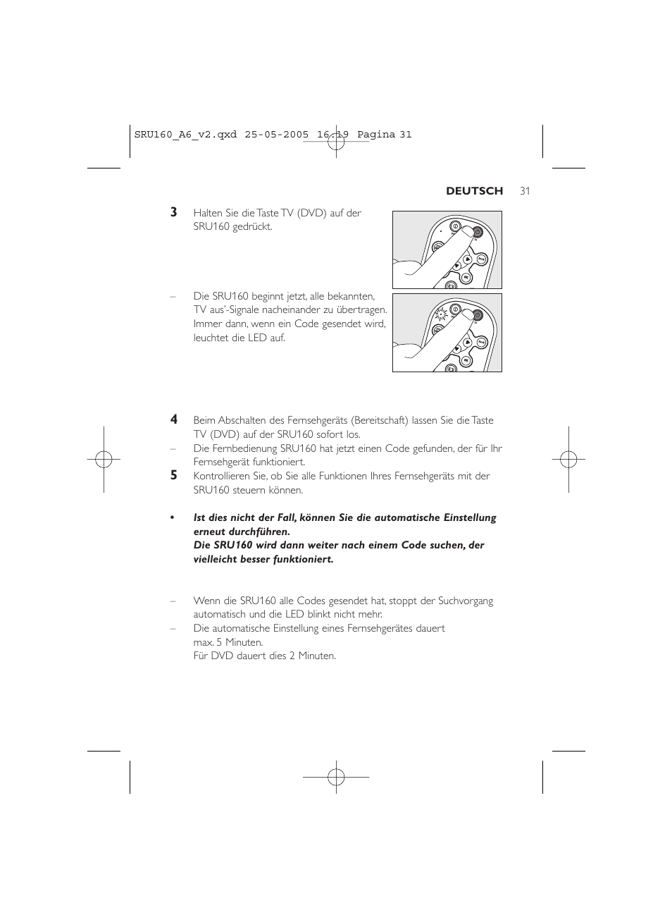 Philips Mando a distancia universal User Manual | Page 31 / 112