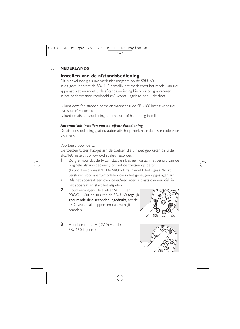 Philips Mando a distancia universal User Manual | Page 38 / 112
