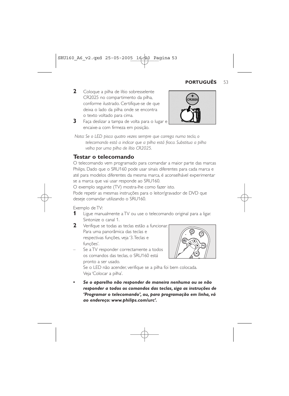 Philips Mando a distancia universal User Manual | Page 53 / 112