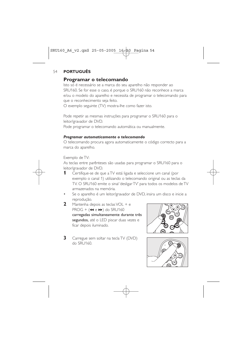 Philips Mando a distancia universal User Manual | Page 54 / 112