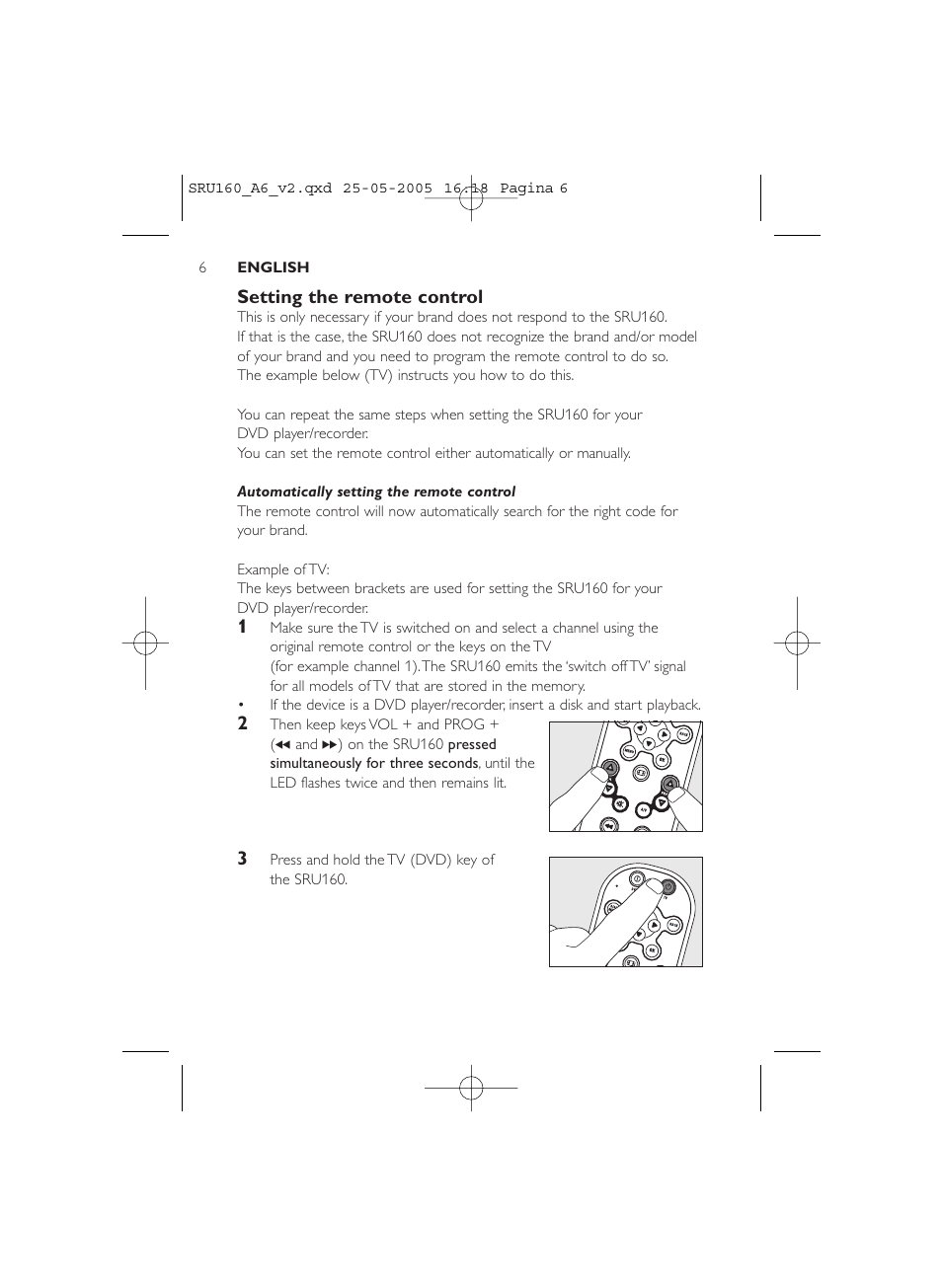 Philips Mando a distancia universal User Manual | Page 6 / 112