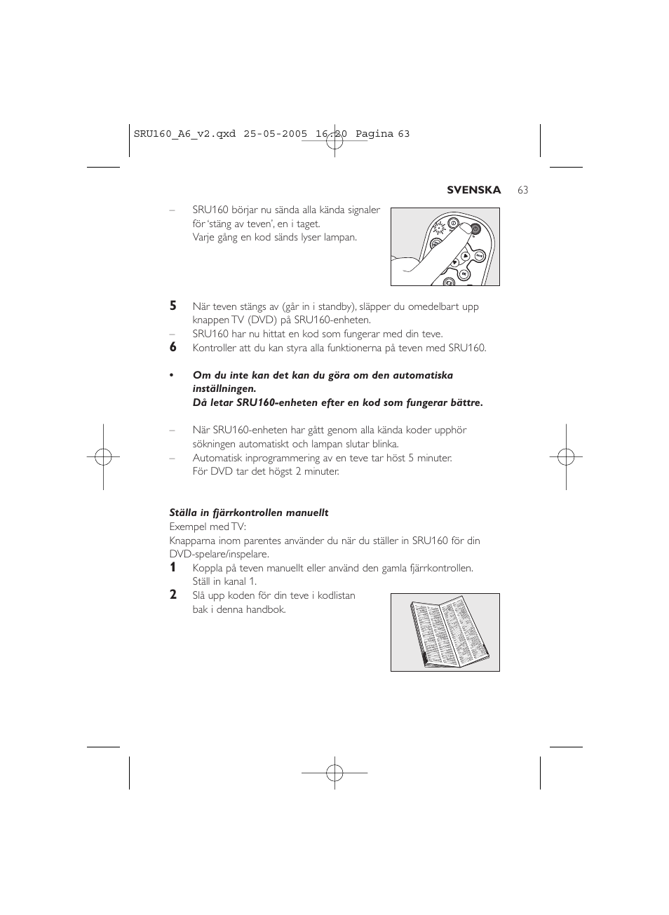 Philips Mando a distancia universal User Manual | Page 63 / 112