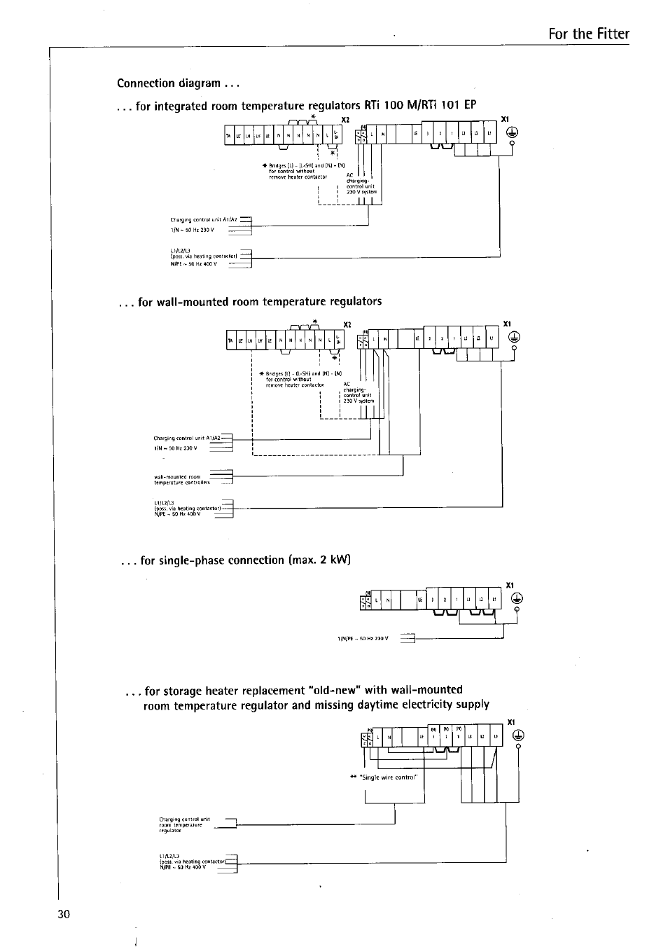 For the fitter | AEG WSP 7010 User Manual | Page 15 / 19
