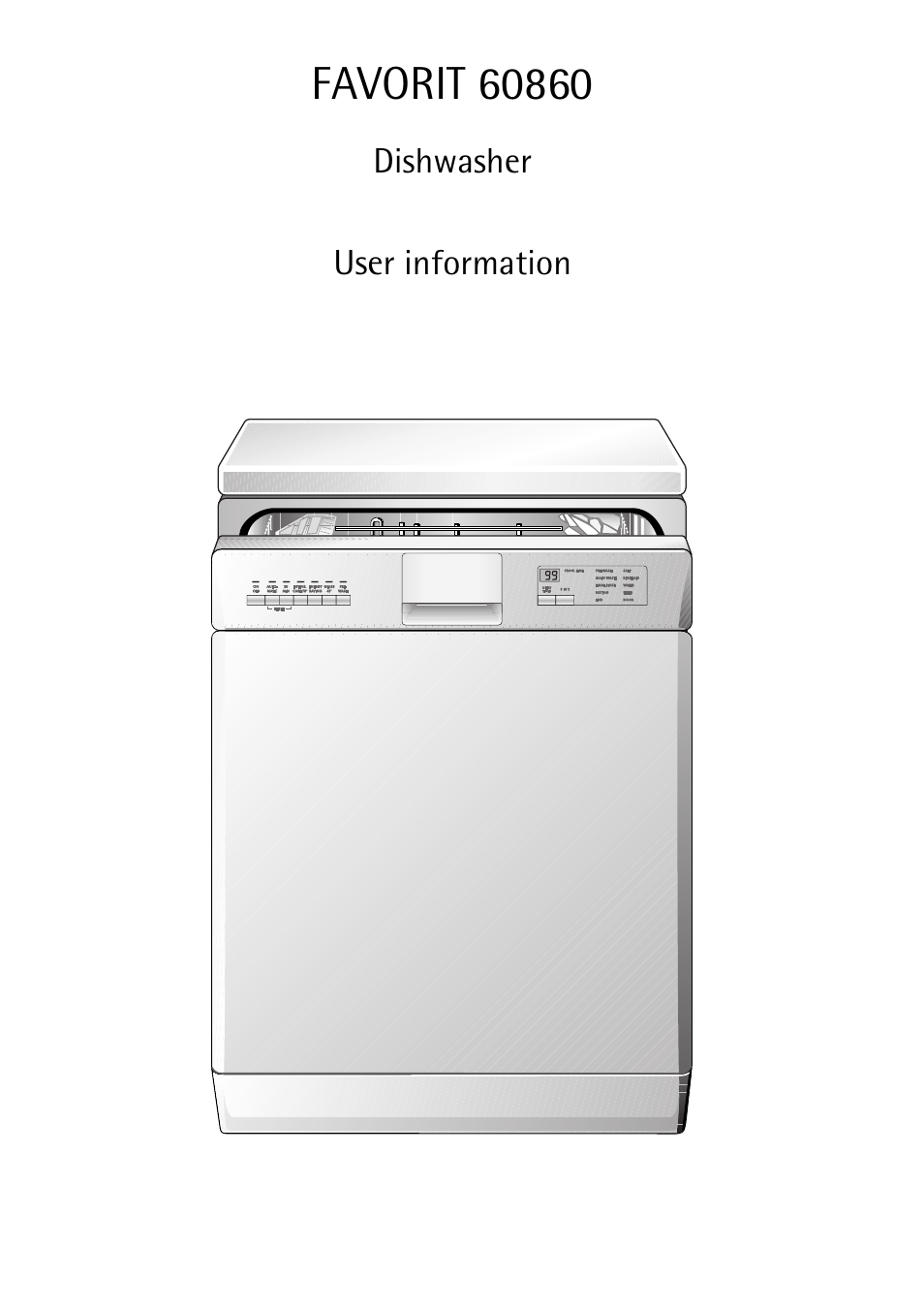 AEG FAVORIT 60860 User Manual | 48 pages