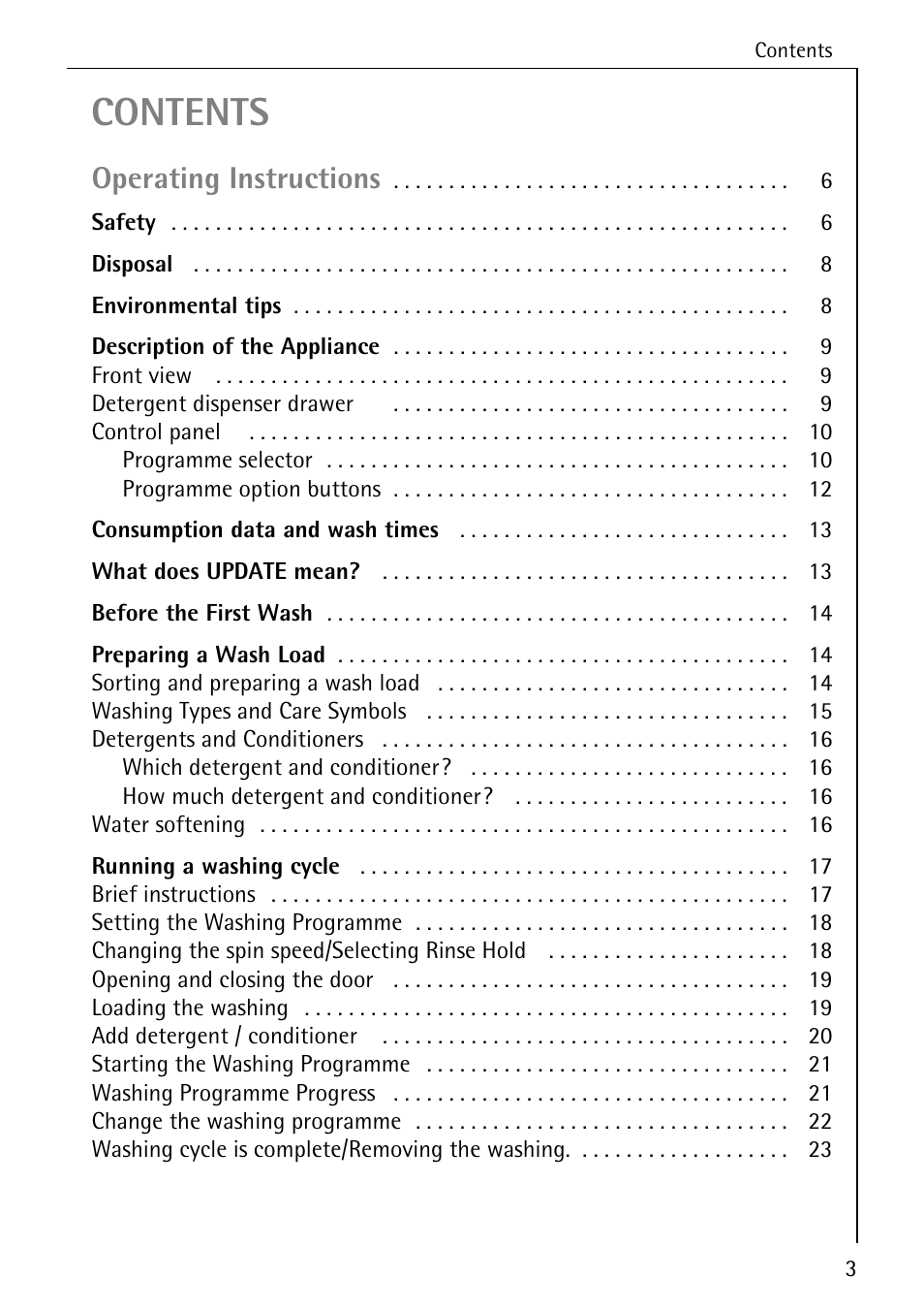 AEG KO-LAVAMAT 74335 User Manual | Page 3 / 52