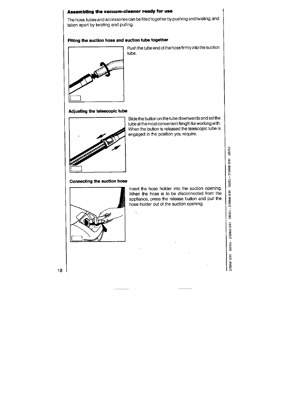 AEG VAMPYR 831I User Manual | Page 6 / 16