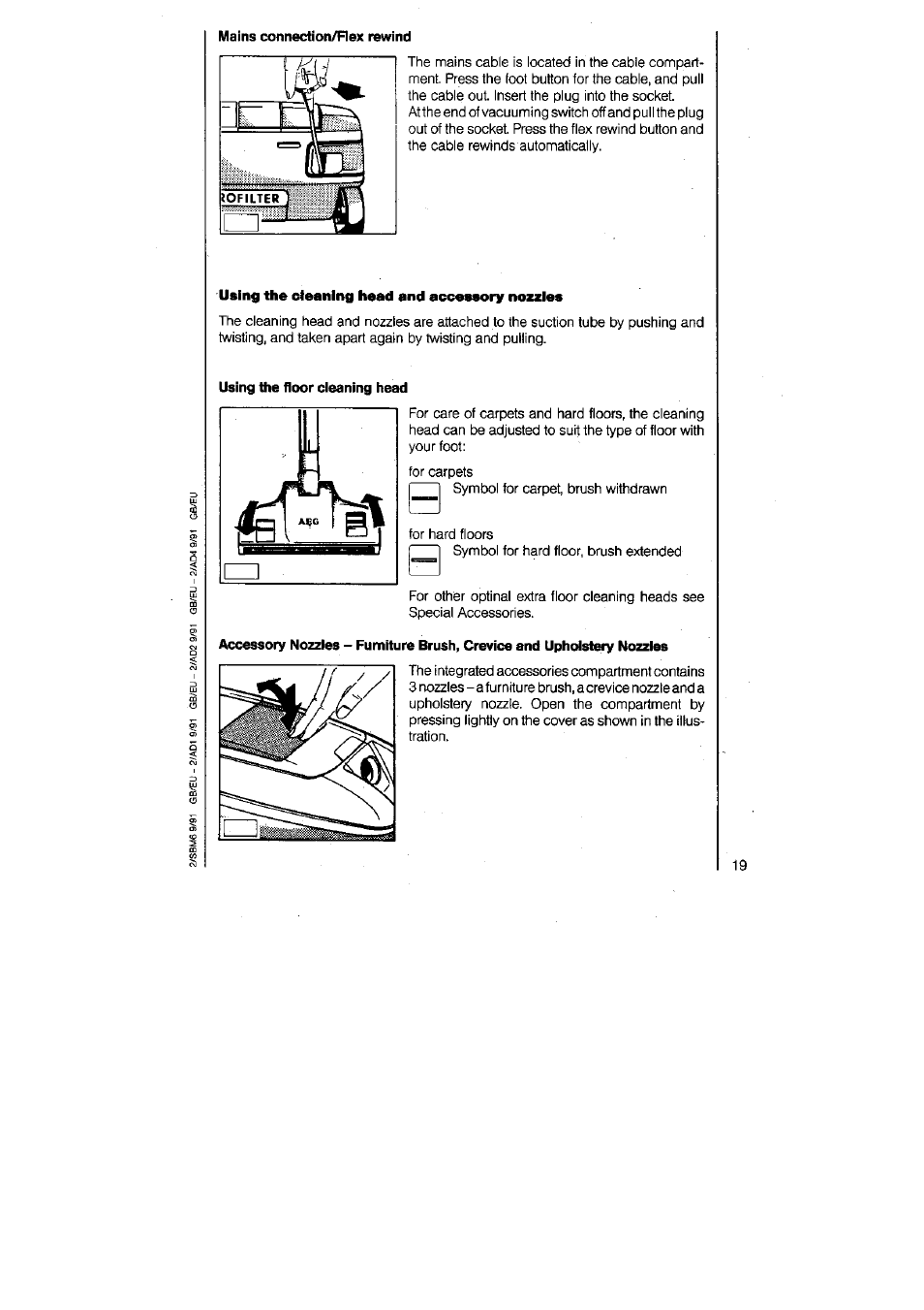 AEG VAMPYR 831I User Manual | Page 7 / 16