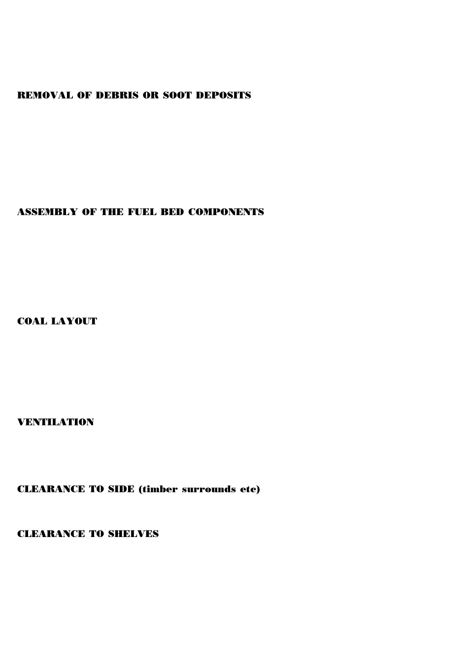 Royal Cozyfires Royal Belmont G20 User Manual | Page 3 / 17