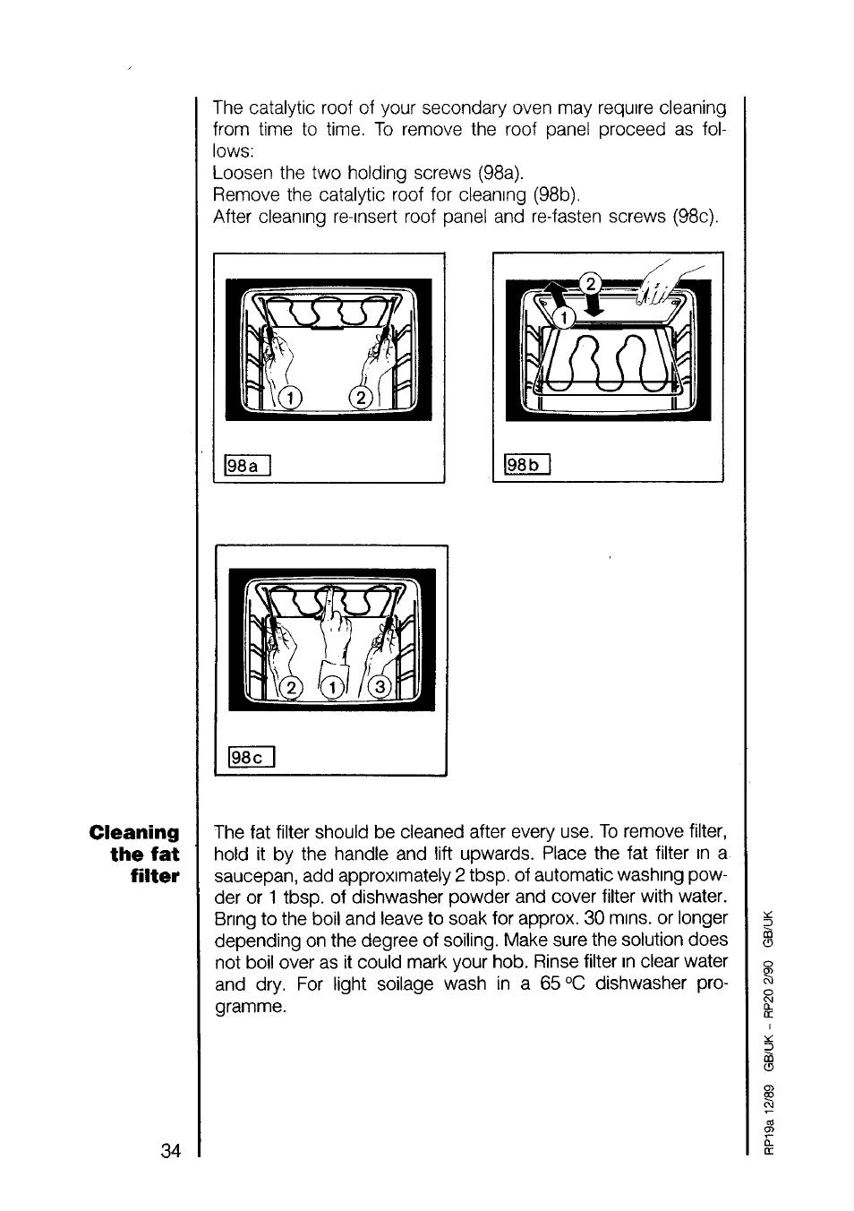 AEG 7658B User Manual | Page 34 / 39